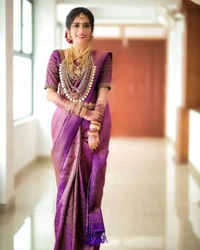 BRISA New Lichi Soft Silk Sarees