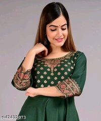 BRISA Rayon Classic Kurtis - M ;L ;XL ;XXL