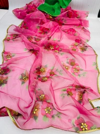 BRISA Soft Organza Sarees