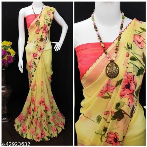 BRISA Georgette Sarees