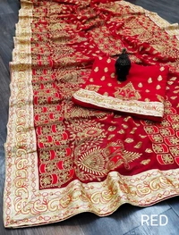 BRISA Special GEORGETTE Embroidery Saree