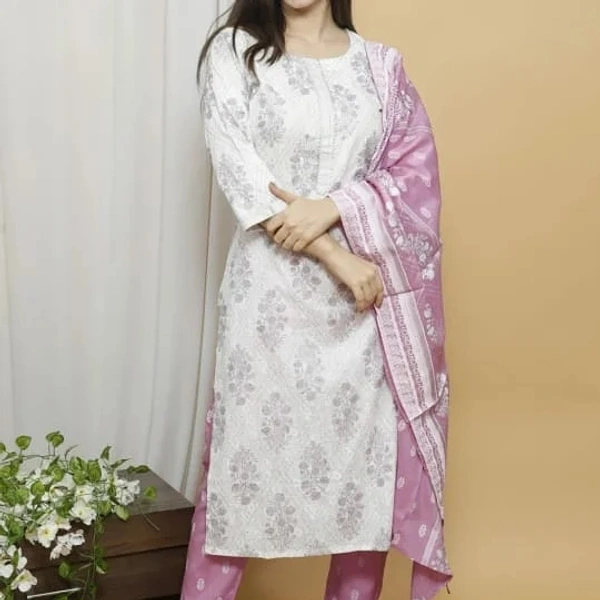 BRISA Heavy Rayon Kurti&Pant - 38 40 42 44
