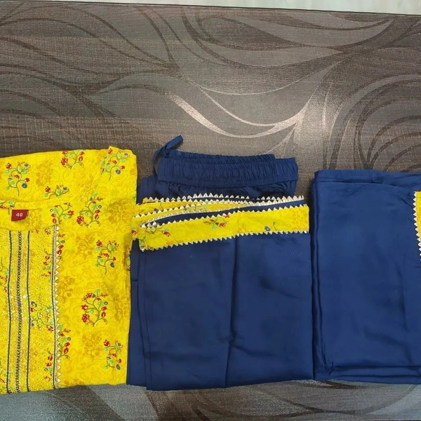BRISA Women's Heavy Rayon Fabric Kurtis - M:38 L:40 XL:42 XXL:44