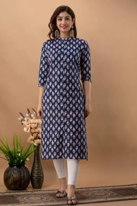 BRISA Classic Printed Kurtis - M--XXL