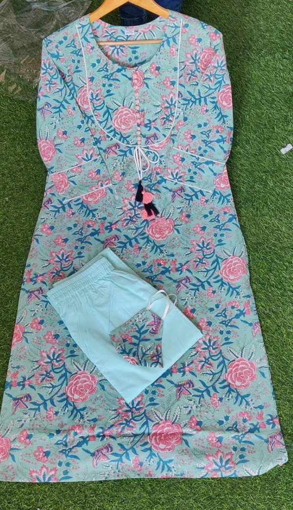 BRISA Women's Floral Printed Kurtis - 38 to 44