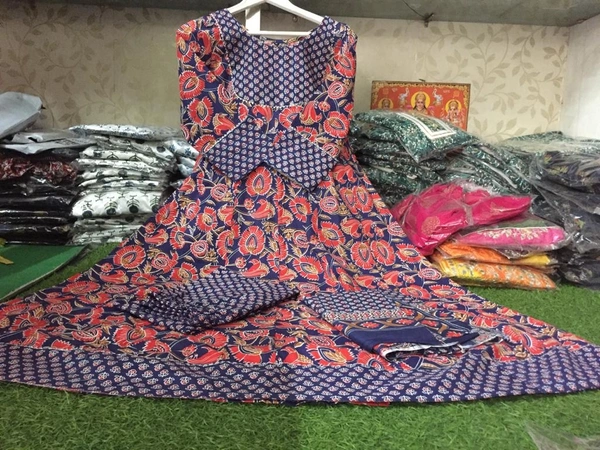 BRISA Women's Anarkali Cotton Kurtis - M-38 L-40 XL-42 XXL-44
