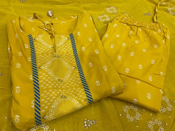 BRISA Heavy Printed Anarkali Kurtis - M 38 L 40 XL 42 XXL 44 XXXL 46