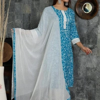 BRISA Heavy Cotton Printed Kurtis - M:38,L:40,XL:42,XXL:44