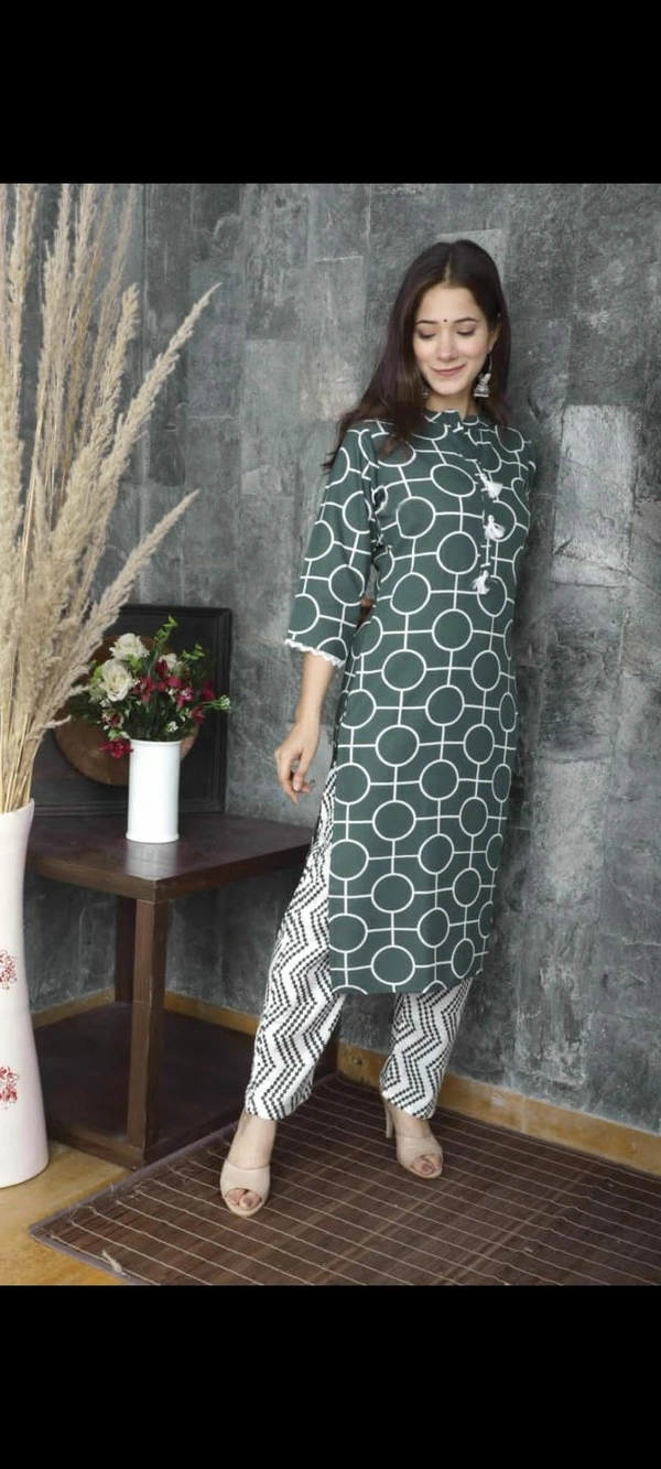BRISA Heavy Rayon Fabric Kurtis - M/38 L/40 XL/42 XXL/44