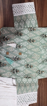 BRISA Gold Print Work Kurtis - M L XL XXL