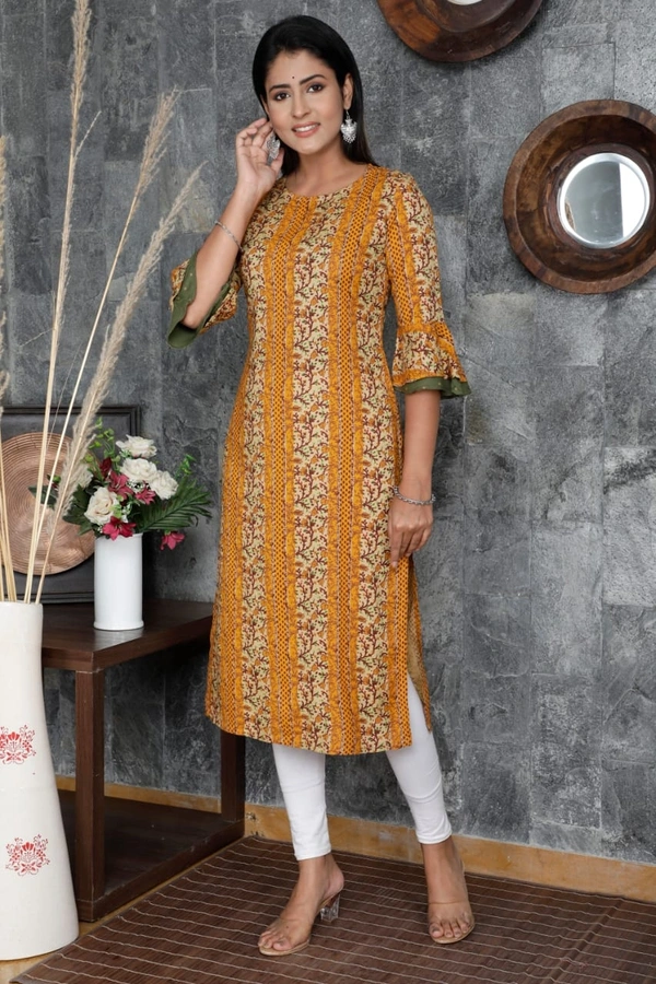 BRISA New Floral Design Kurtis - M/38 L/40 XL//42  XXL/44