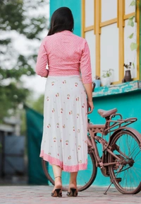 BRISA Flare Patterned Gowns & Jacket - M-38 L-40 XL-42 XXL-44
