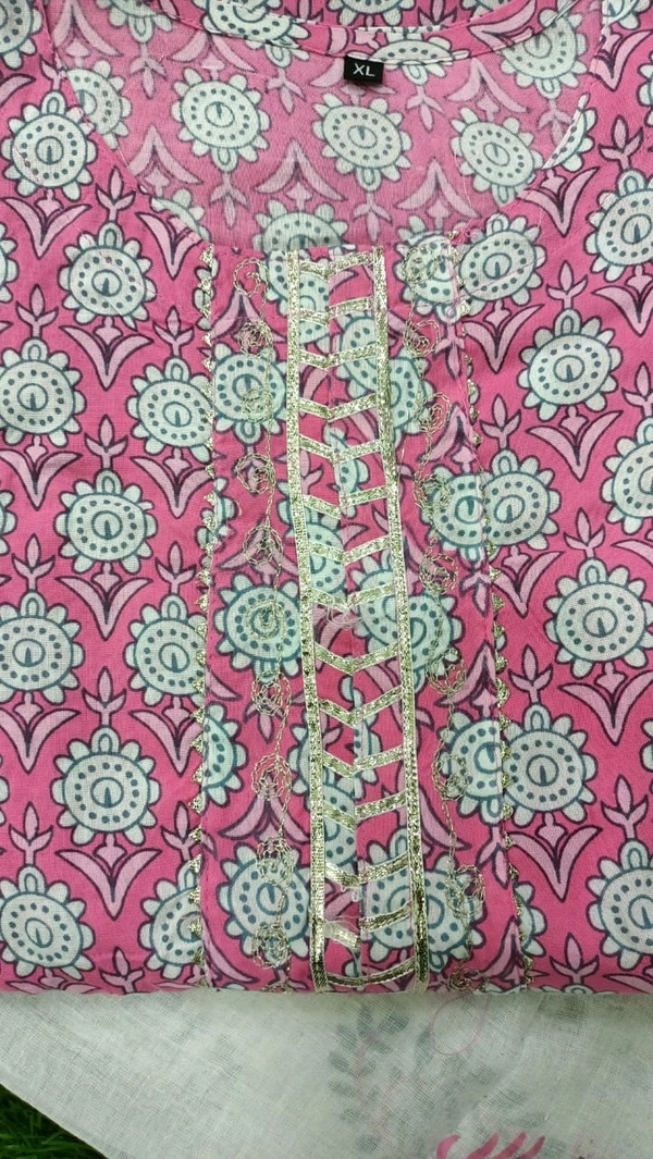 BRISA Rayon Kurtis & Pants - M(38)to XXL(44)