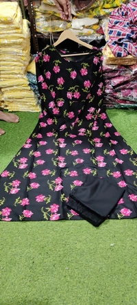 BRISA Beautiful Heavy Rayon Kurti&Palazo - M(38)L(40)XL(42)XXL(44)