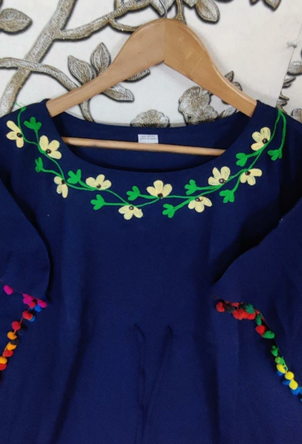 BRISA Rayon Soft Fabric Solid Kurtis - freesize