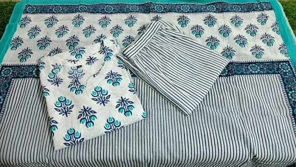 BRISA Cotton Printed Kurtis - m(38)L(40)XL(42)XXL(44)