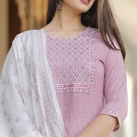 BRISA Heavy Printed Rayon Straight Kurti - M to XXL