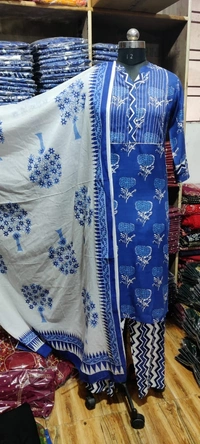 BRISA  Printed Rayon Kurtis - 38 to 44