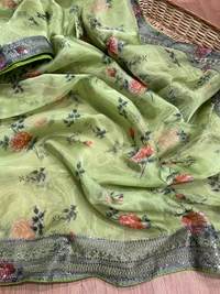 BRISA Organza Silk sarees