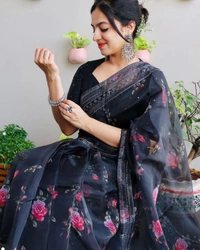 BRISA Organza Silk sarees
