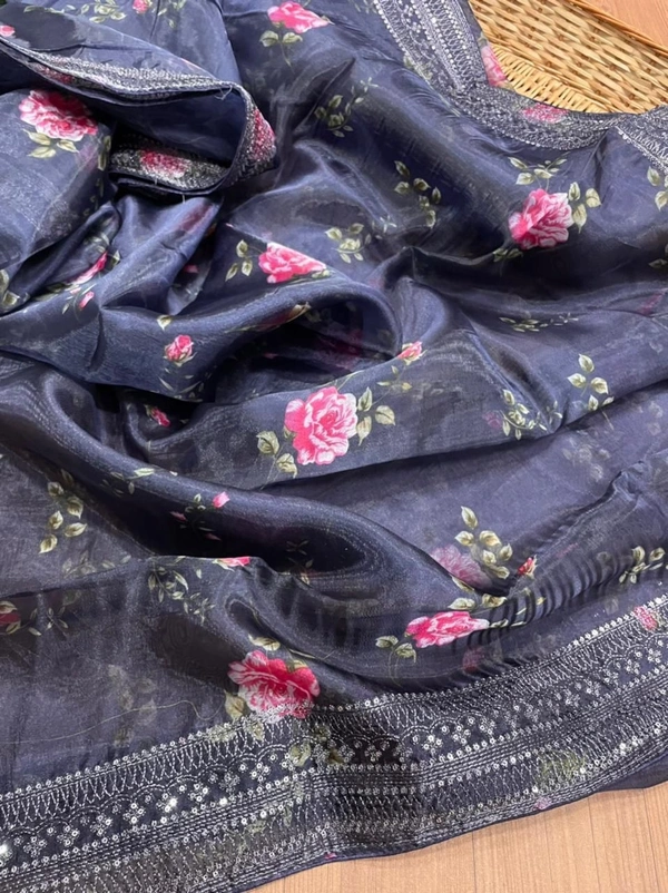 BRISA Organza Silk sarees