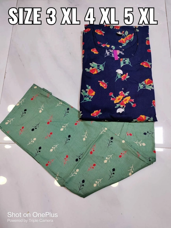 BRISA Cotton Flex Kurtis - M L XL XXL