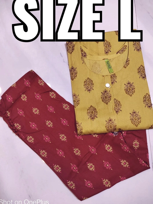 BRISA Cotton Flex Kurtis - M L XL XXL