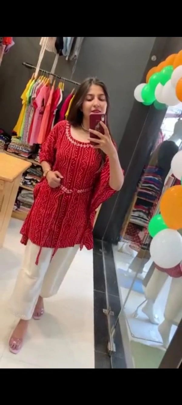 BRISA Rayon Fabric Kurti - M to XXL