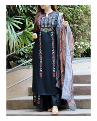 BRISA Printed Full Flair Rayon Kurtis - 38 40 42 44