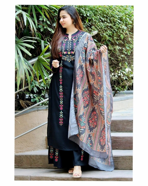 BRISA Printed Full Flair Rayon Kurtis - 38 40 42 44
