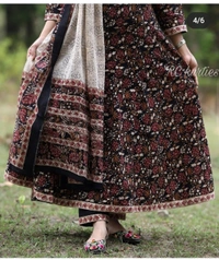 BRISA Printed Full Flair Rayon Kurtis - 38 40 42 44