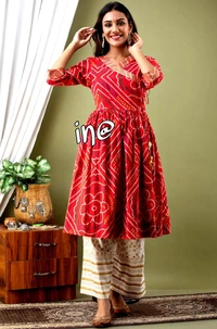 BRISA Rayon Fabric Printed Kurtis - M to XXL