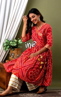 BRISA Rayon Fabric Printed Kurtis - M to XXL
