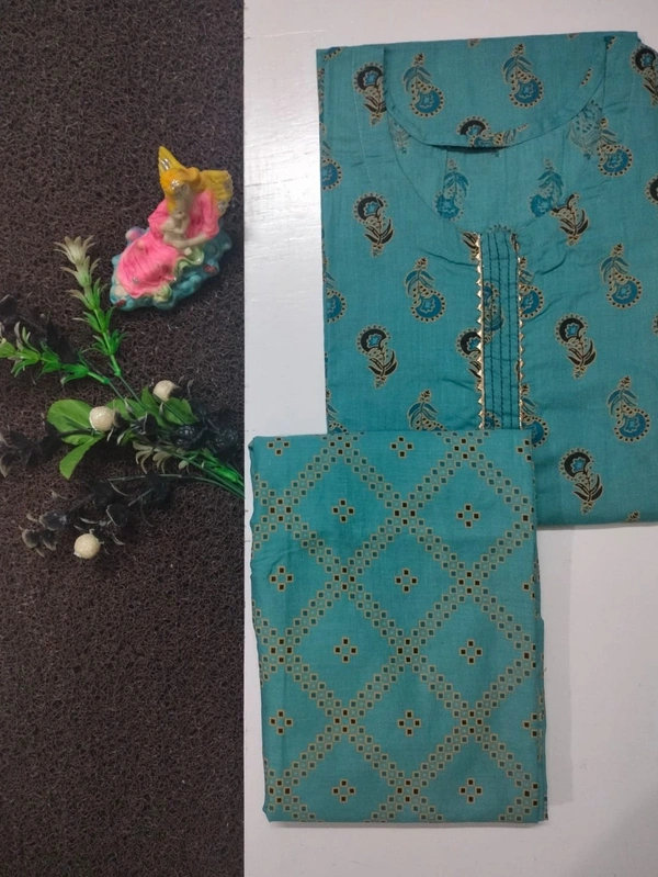 BRISA Women's Casual Cotton Kurtis &Pants - 3XL(46) & 4XL(48)