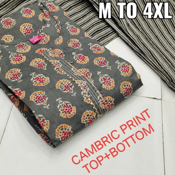 BRISA Pure  Cotton Painted Kurtis - XS,S,M,L,XL,XXL,3XL,4XL