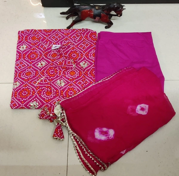 BRISA Cotton Fabric Kurtis&Pants - M(38)L(40)XL(42)XXL(44)