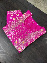 BRISA Designer Embroidery Kurtis&Pants - 38 40 42 44