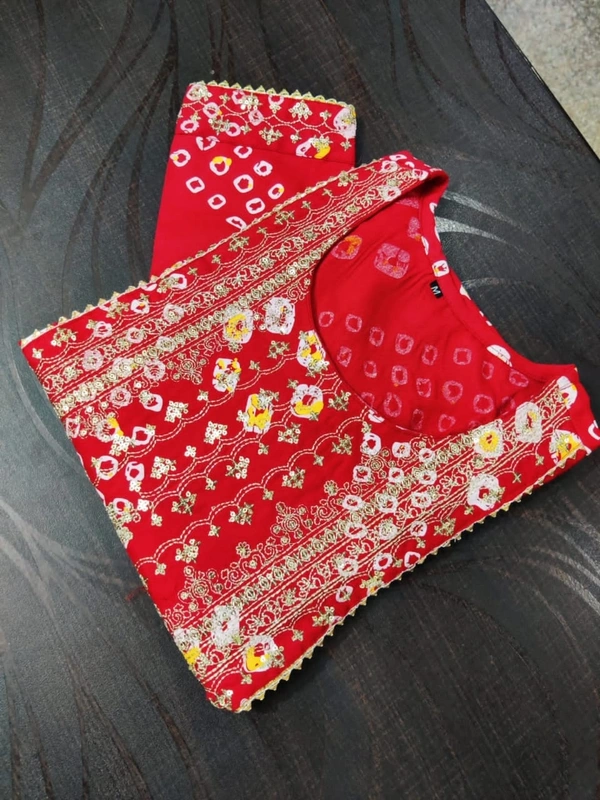 BRISA Designer Embroidery Kurtis&Pants - 38 40 42 44