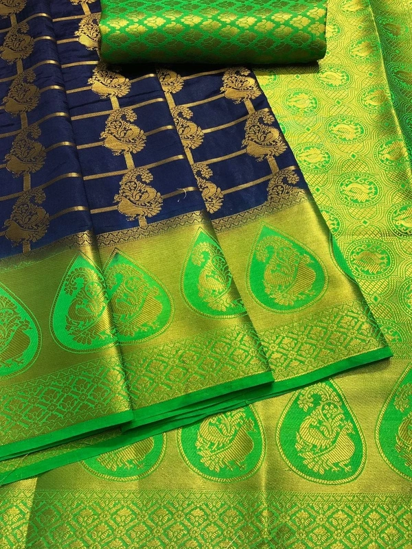 BRISA Nylon Rich Pallu Silk Sarees 
