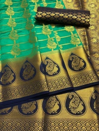 BRISA Nylon Rich Pallu Silk Sarees 