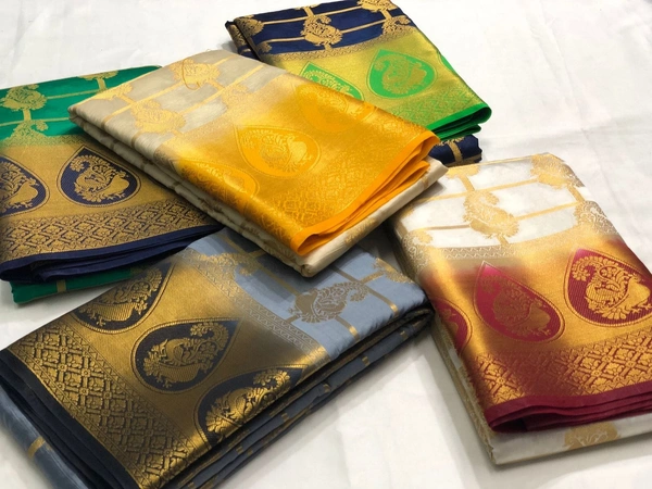 BRISA Nylon Rich Pallu Silk Sarees 