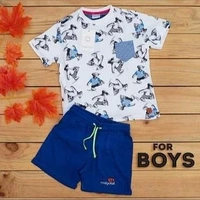 BRISA Cotton SHIRTS & Shorts For Kids - 