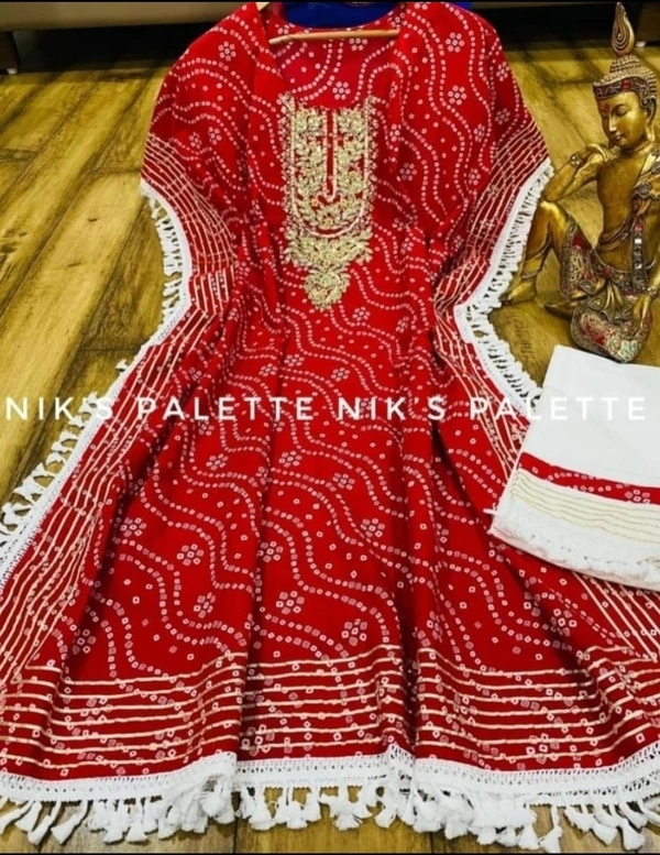 BRISA Cotton Rich Printed Kaftans - 38 40 42 44