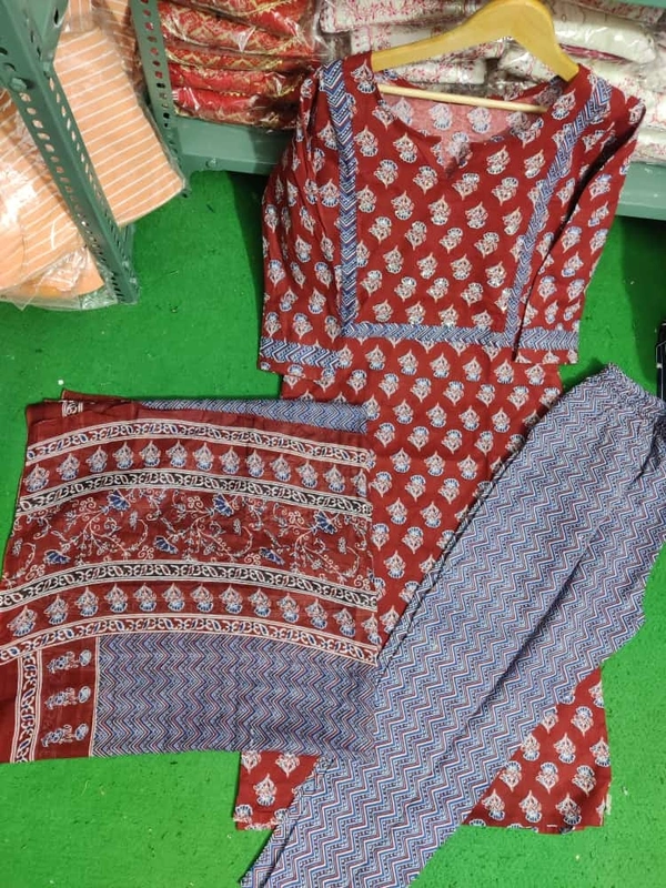 BRISA Premium Cotton printed  Kurtis - 38 40 42 44