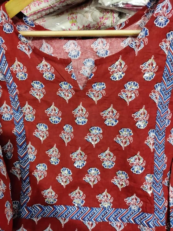 BRISA Premium Cotton printed  Kurtis - 38 40 42 44
