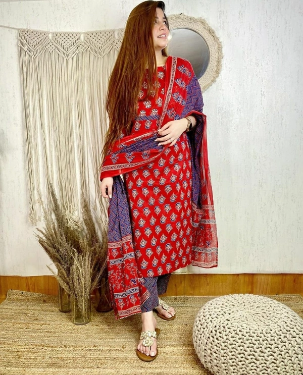 BRISA Premium Cotton printed  Kurtis - 38 40 42 44