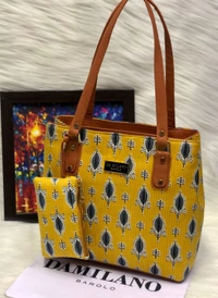 BRISA Ikkat Combo Handbags