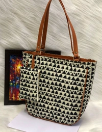 BRISA Ikkat Combo Handbags