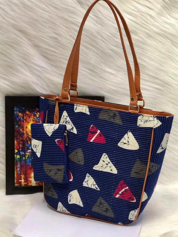 BRISA Ikkat Combo Handbags
