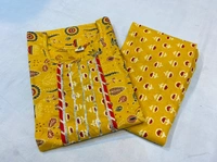 BRISA Cotton Straight Kurti &Pant  - L(40)XL(42)XXL(44)3XL(46)